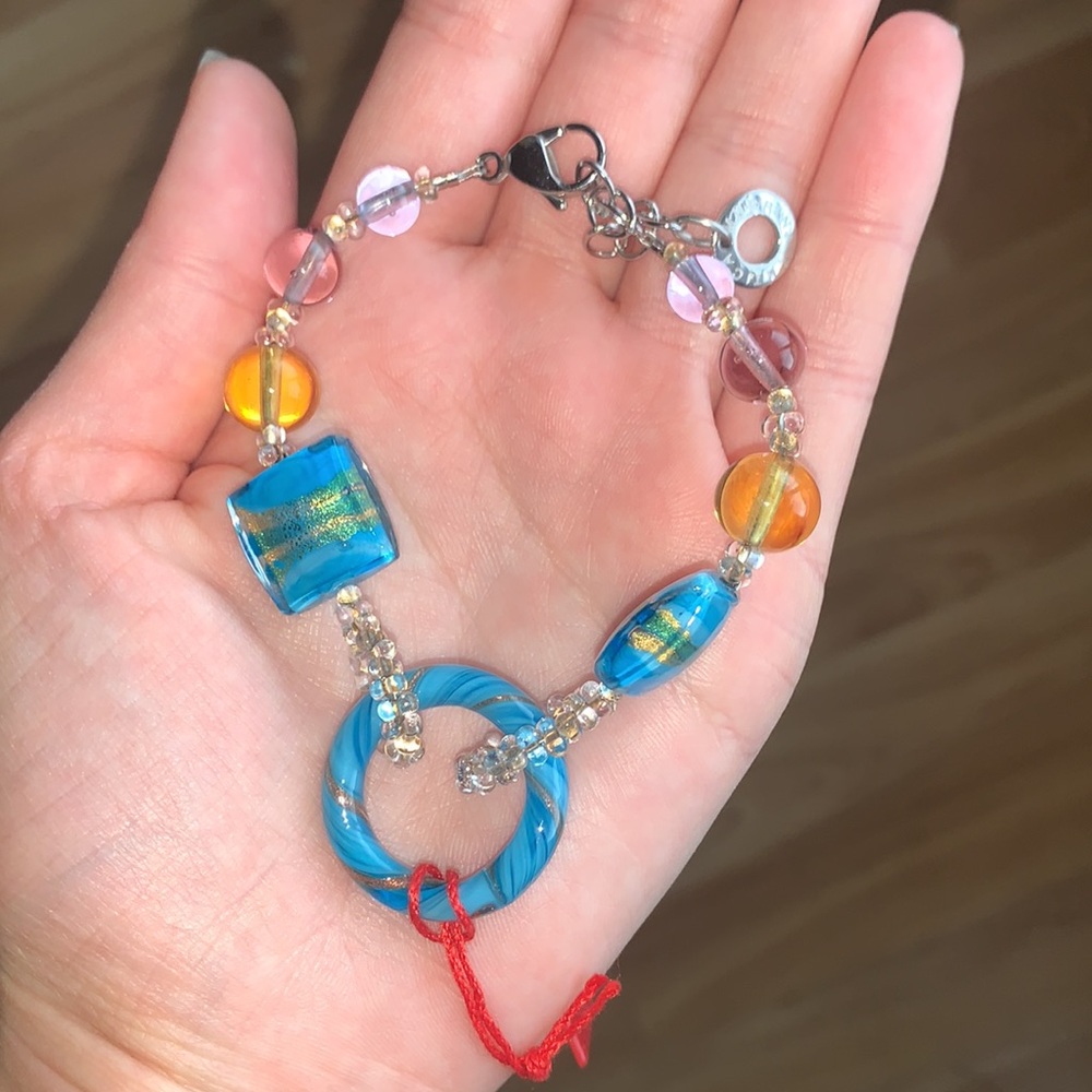 Antica Murrina Murano Glass Bracelet Venice NEW